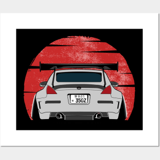 Vintage JDM 350-Z Posters and Art